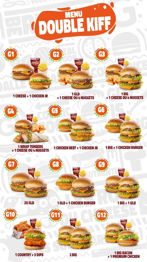 G LA DALLE Persan - Menu Image 1